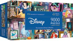 Puzzle Trefl 9000 Elemente The Greatest Disney Collection UFT + Poster