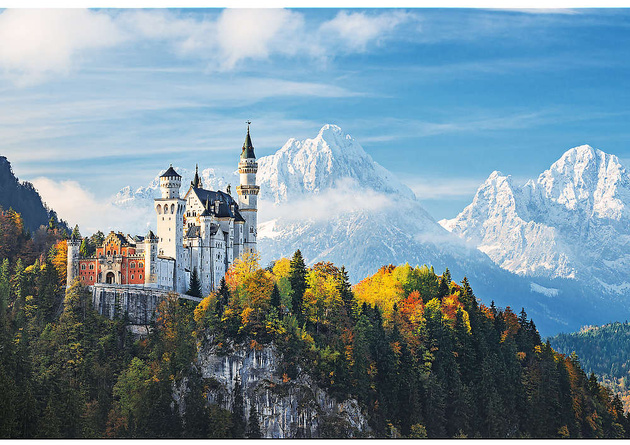 Puzzle Bayerische Alpen 1500 Elemente Trefl