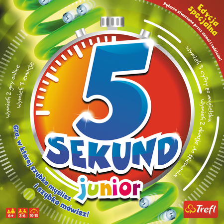 Trefl Game 5 seconds Junior 2.0 Sonderausgabe 2019