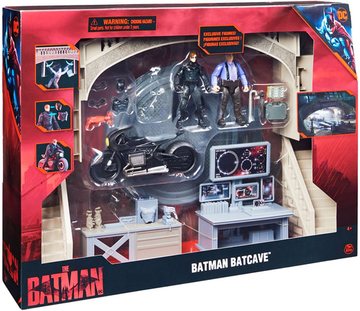 Das Batman Batcave Set Pinguin Pinguin Figuren und Fahrzeug