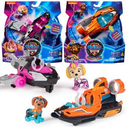 Paw Patrol The Mighty Kinofilm Big Kinofilm Skye Figurenset rosa Jet Fahrzeug Sound Licht