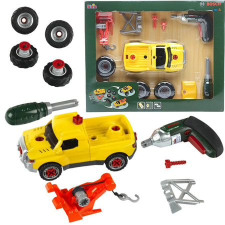 Theo Klein Bosch Car Tuning Set Ixolino II Akkuschrauber Auto Kinder Spielzeug