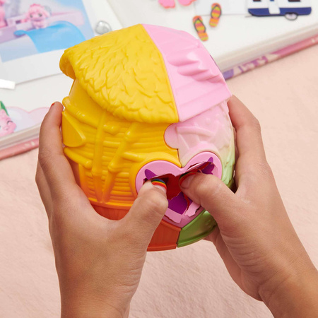 Hatchimals Rainbow-cation Familienhaus mit Figuren großes gelbes Ei
