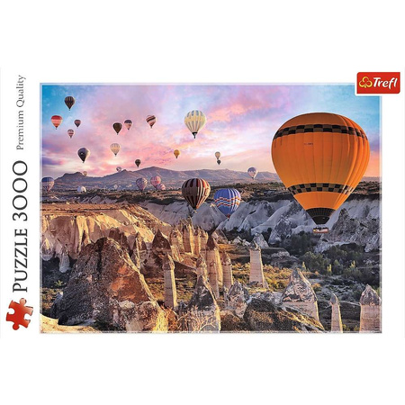 Puzzle Ballons über Kappadokien 3000 Elemente Trefl
