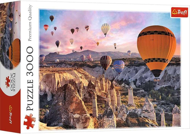 Puzzle Ballons über Kappadokien 3000 Elemente Trefl