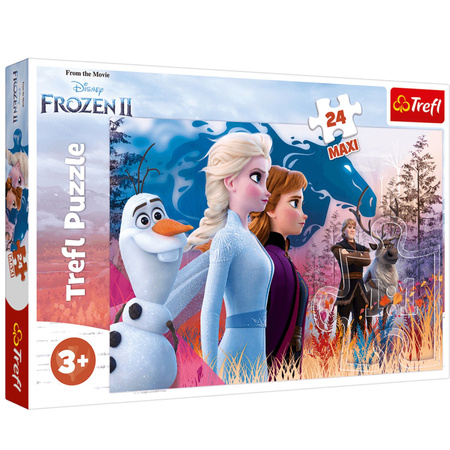 Trefl Puzzle 24 Maxi Frozen II Die Eiskönigin Magische Expedition 