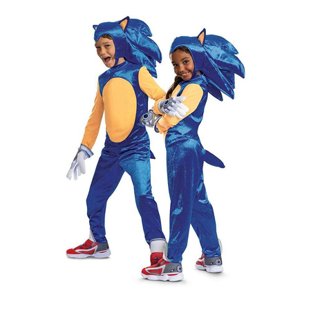 Kostium dla dzieci Deluxe Prime Sonic the Hedgehog Strój karnawałowy 4-6 lat