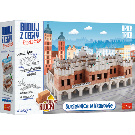 Trefl Bauen mit Bricks Travel 61386 Stoffhalle