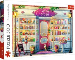 Trefl Puzzle 500 Laden mit Süßigkeiten