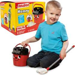 Casdon Henry Little Helper Eimer und Spielzeugmopp