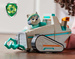Paw Patrol Everest-Figur mit Schneemobil eco