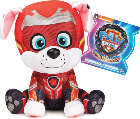 Paw Patrol The Movie 2 Maskottchen Marshall Plüsch weich kuschelig Hund 17 cm