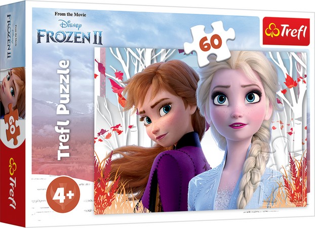 Trefl Puzzle 60 Frozen II Verzauberte Welt