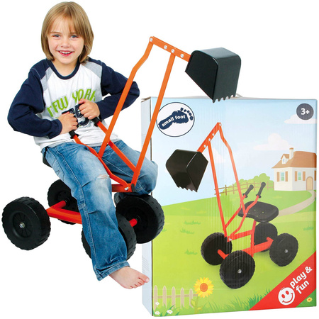 Small Foot 4628 Großer Bagger mit Schaufel für Kinder