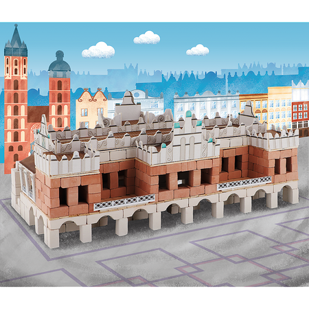 Trefl Bauen mit Bricks Travel 61386 Stoffhalle