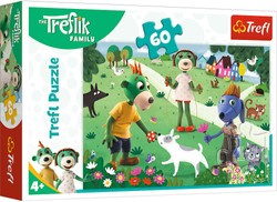 Puzzle 60 Elemente The Treflik Family Freudiger Tag